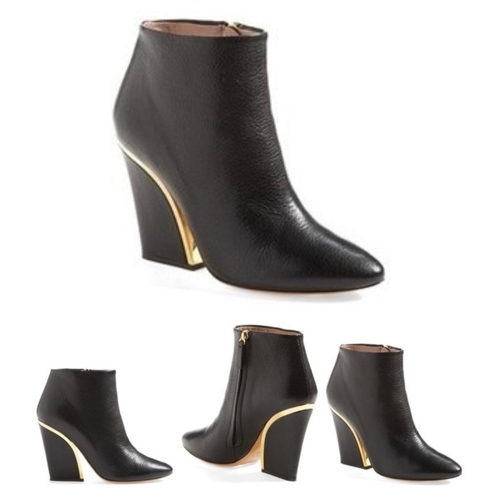 Brand new Chloe Beckie ankle boot in grey